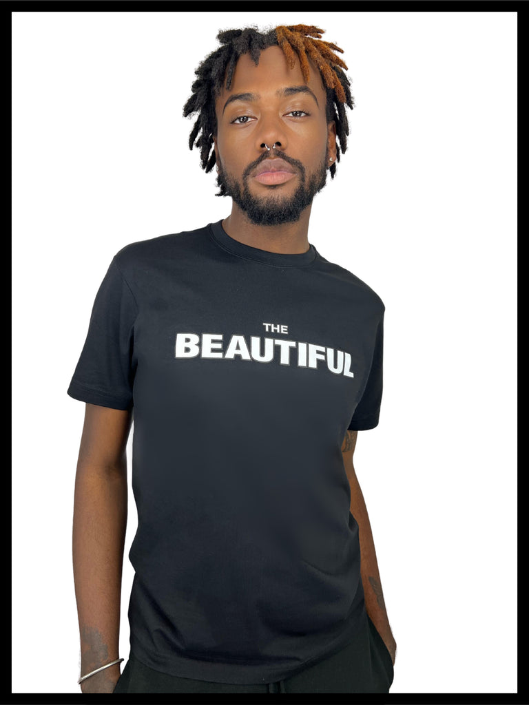 THE BASE TEE in ONYX on DOUGLAS THE BEAUTIFUL EARTH | Conscious Clothing Brand + Healthy Essentials