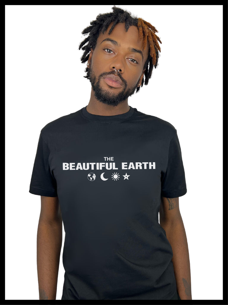 THE STAPLE TEE in ONYX on DOUGLAS THE BEAUTIFUL EARTH | Conscious Clothing Brand + Healthy Essentials