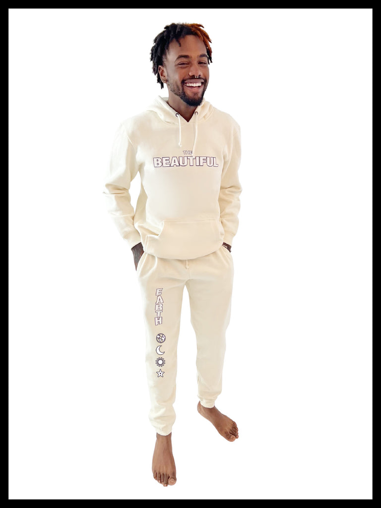 THE BASE SWEATPANT in SELENITE on DOUGLAS THE BEAUTIFUL EARTH | Conscious Clothing Brand + Healthy Essentials